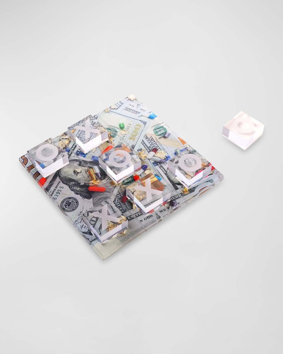 Miami Acrylic Tic-Tac-Toe Set