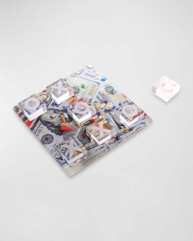 Miami Acrylic Tic-Tac-Toe Set