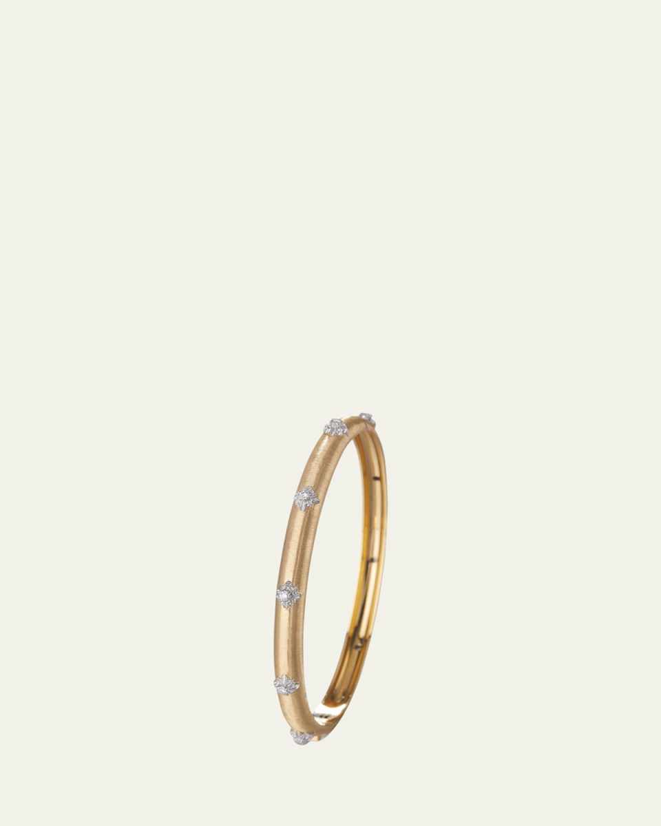 Macri Bombe 18K Gold Diamond Cuff Bracelet