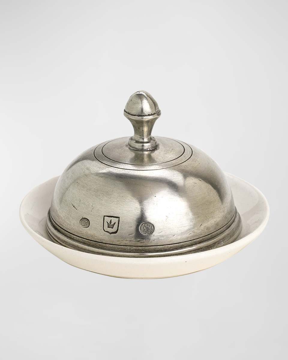 Tuscan Round Butter Dish
