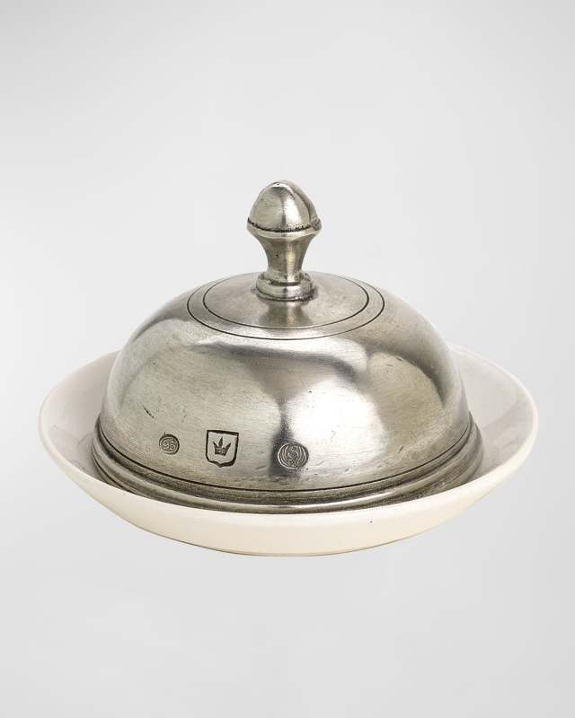 Tuscan Round Butter Dish
