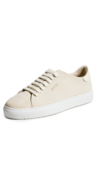 Axel Arigato Clean 90 Suede Sneakers Off White