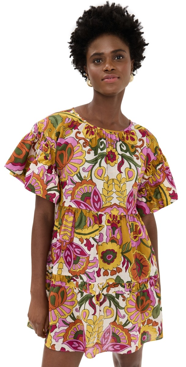 MISA Mabel Dress Floral Corsica Multi