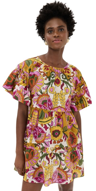 MISA Mabel Dress Floral Corsica Multi