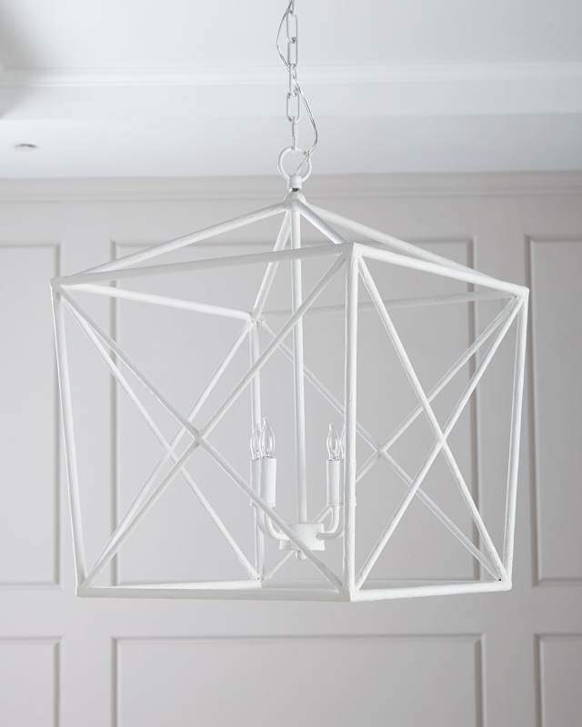 Streit Chandelier, White