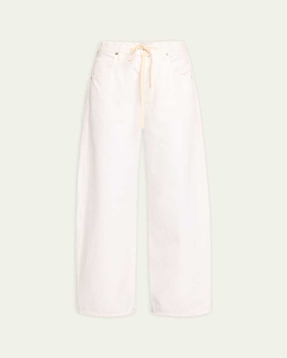 Brynn Wide-Leg Drawstring Trousers