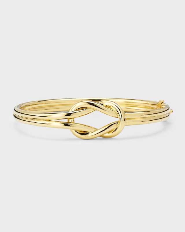 18K Yellow Gold Knot Bracelet