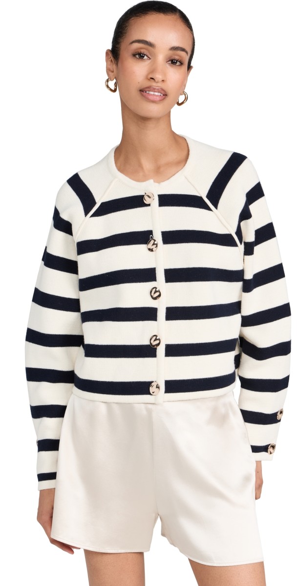 ba & sh Massimo Cardigan Ecru