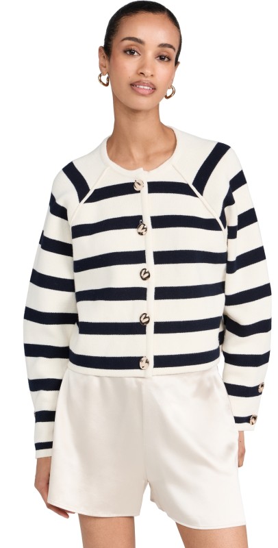 ba & sh Massimo Cardigan Ecru