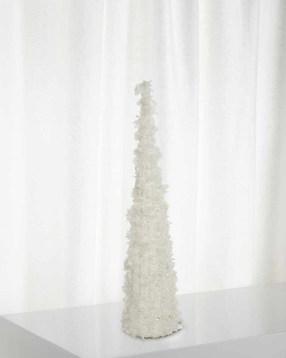 30" Ice Cone Tree Christmas Decoration