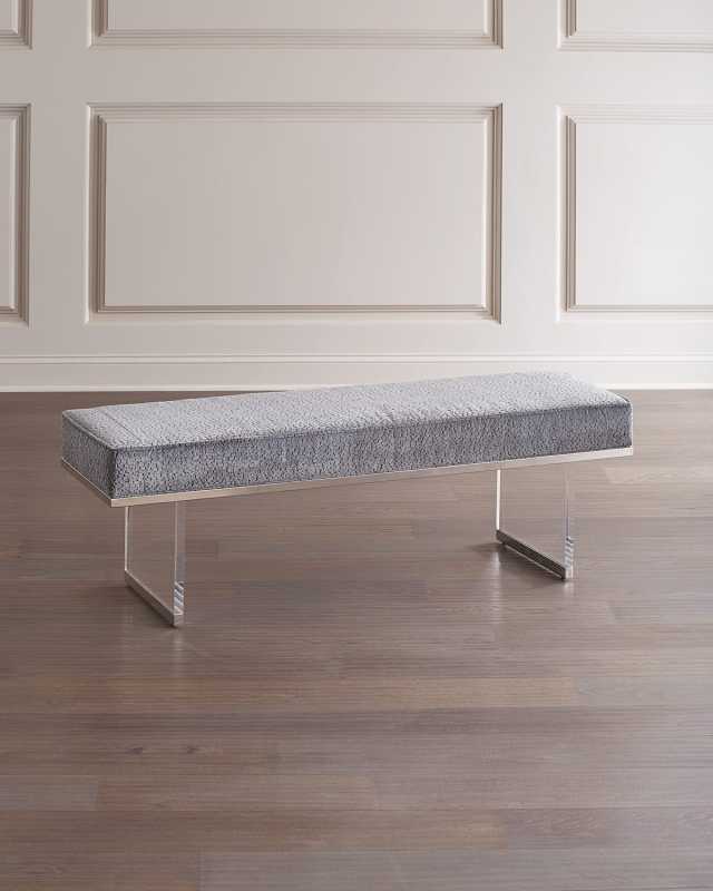 Laguna Acrylic Frame Bench