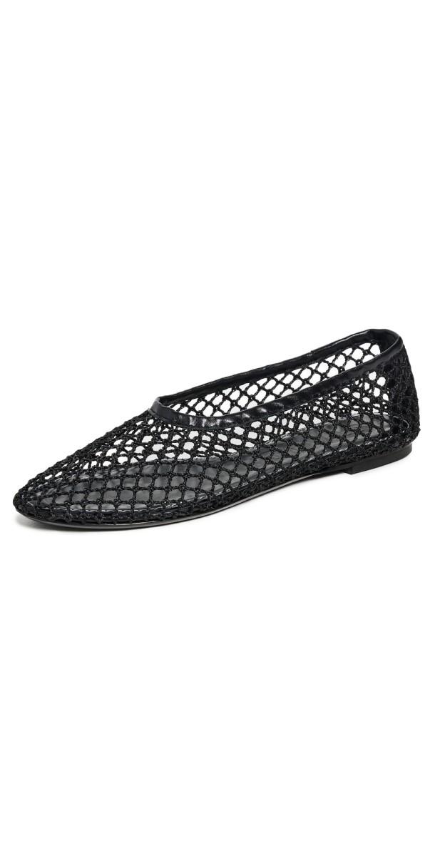 STAUD Alba Ballet Flats Black