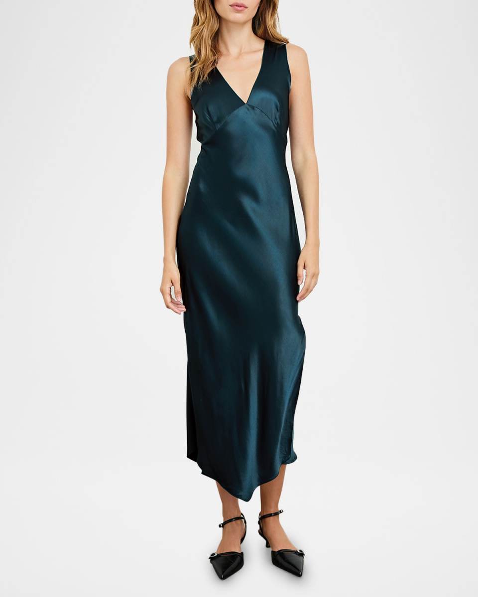 Monique Satin Slip Dress