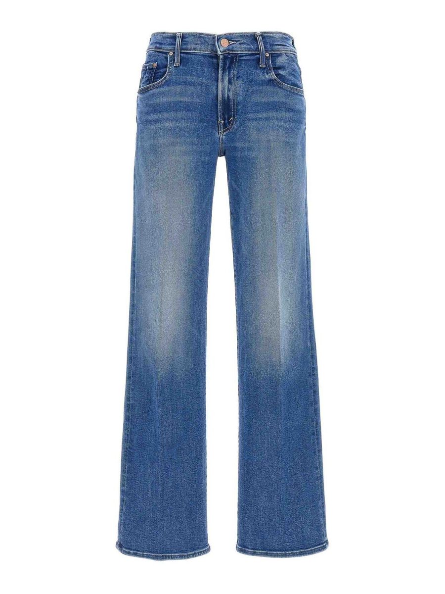 Mother Jean Bootcut - Bleu