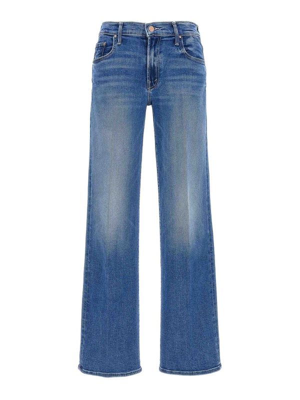Mother Jean Bootcut - Bleu