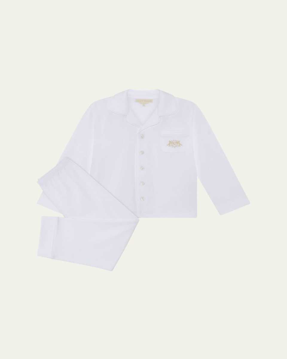 Girl's Pajamas W/ Logo Crest, Size XS-L
