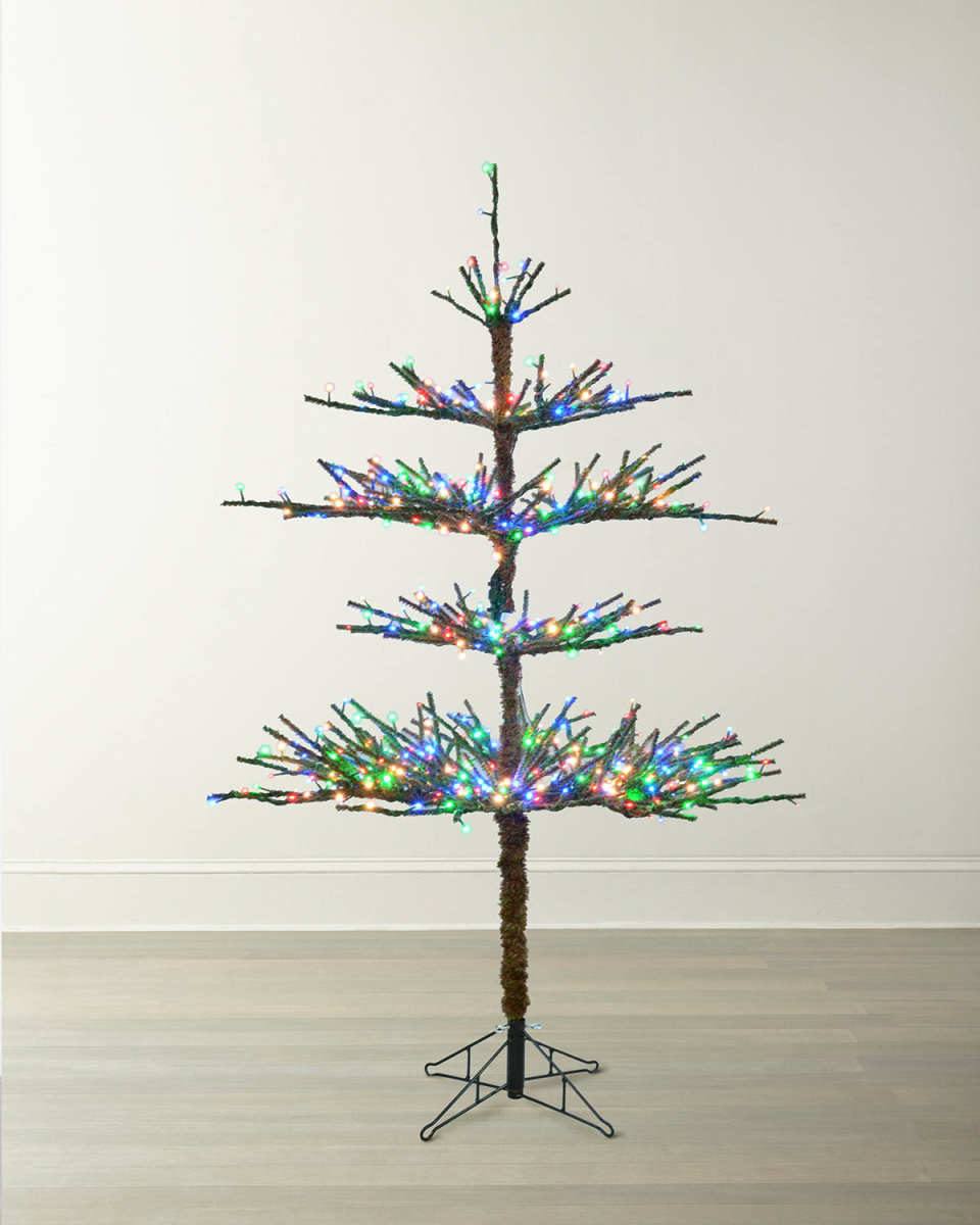 Twig Pine Pre-Lit LED Christmas Tree, 5'