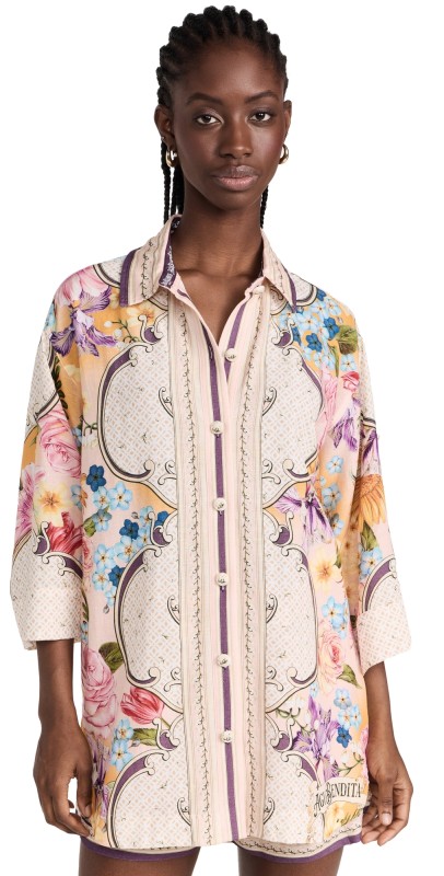 Agua Bendita Chrissy Dreamin Top Multicolor