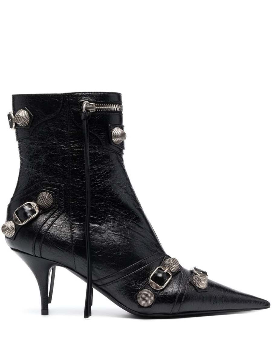 Cagole buckle-detail 70mm ankle boots