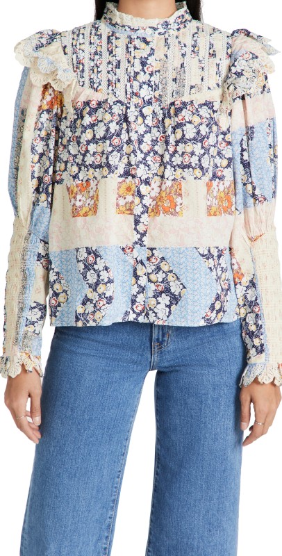 Seaydney Print Longleeve Top Multi