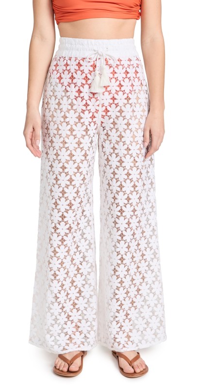 Beach Riot Foster Pants White