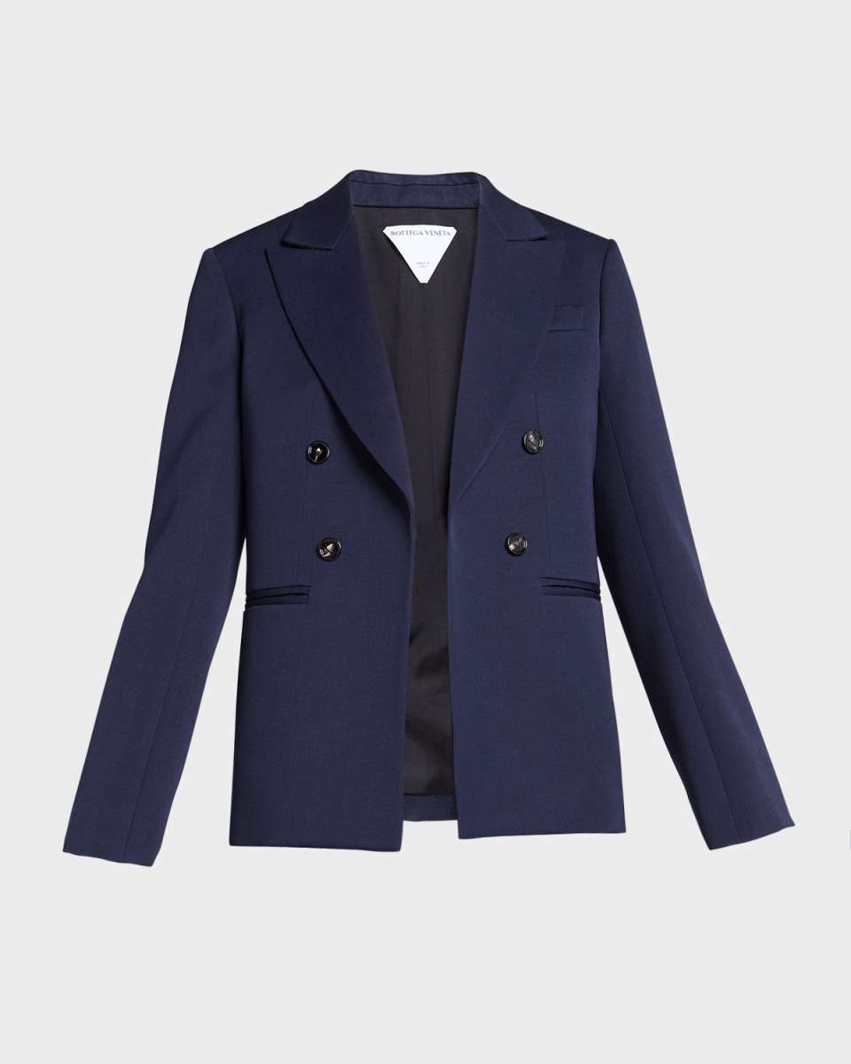 Double-Breasted Blazer Jacket