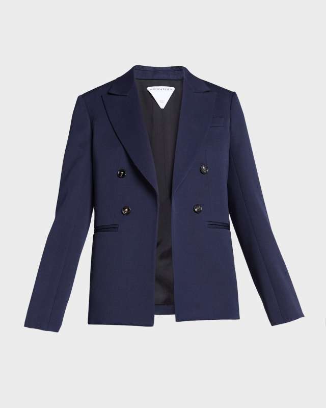 Double-Breasted Blazer Jacket