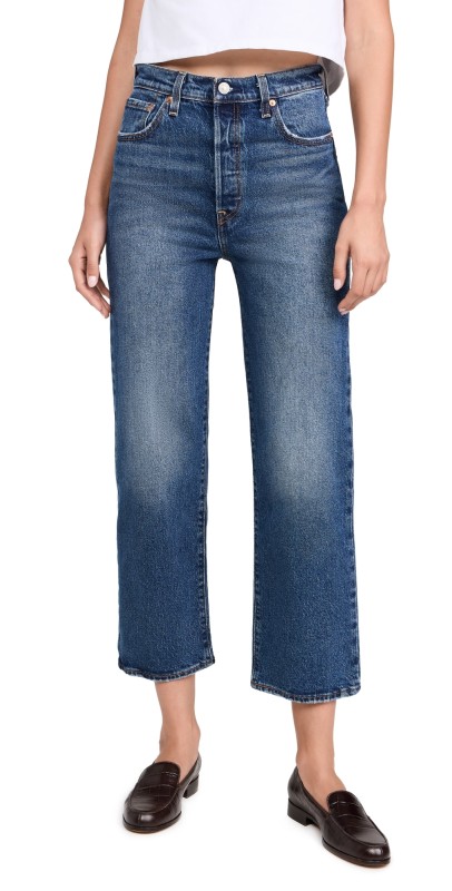 Levi's Ribcage Straight Ankle Jeans My Honor No DX