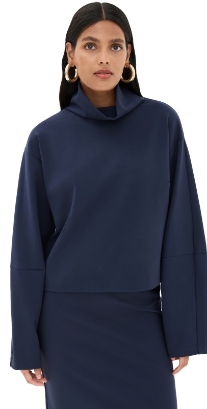STAUD Binoche Top Navy