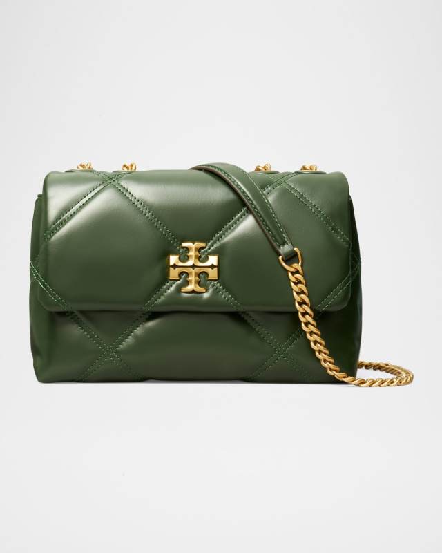 Kira Small Quilted Leather Convertible Crossbody Bag