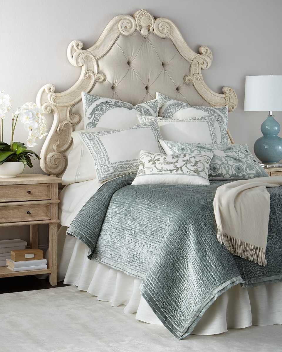 Hughes Tufted King Headboard