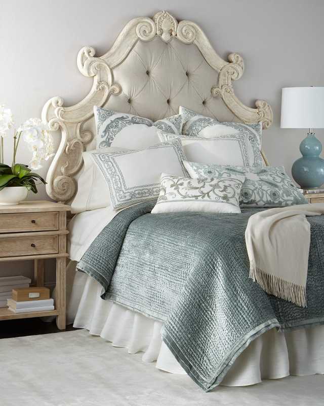 Hughes Tufted King Headboard