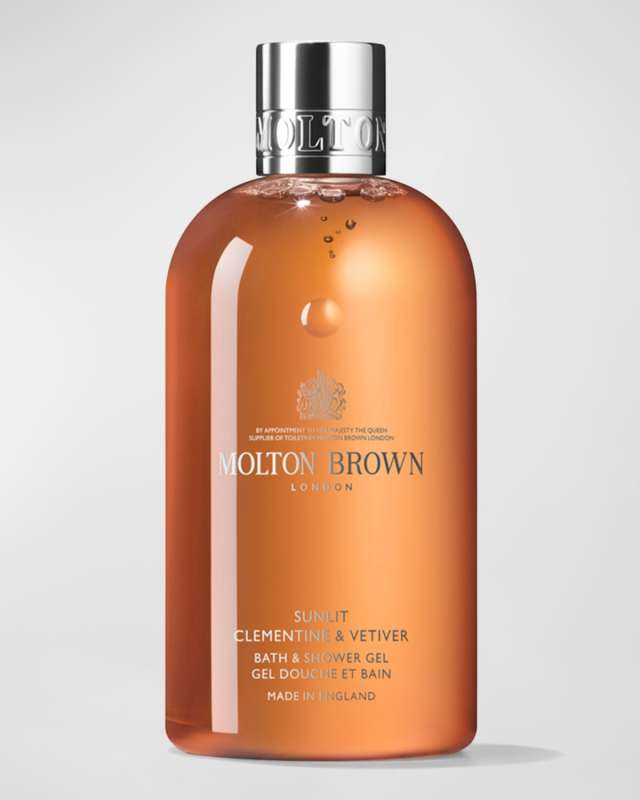 Sunlit Clementine and Vetiver Bath and Shower Gel, 10 oz.