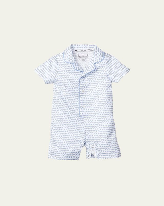 Kid's La Mer Short-Sleeve Classic Playsuit, Size 0-24