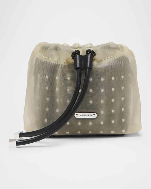 Nebula Mini Crystal Mesh Crossbody Bag
