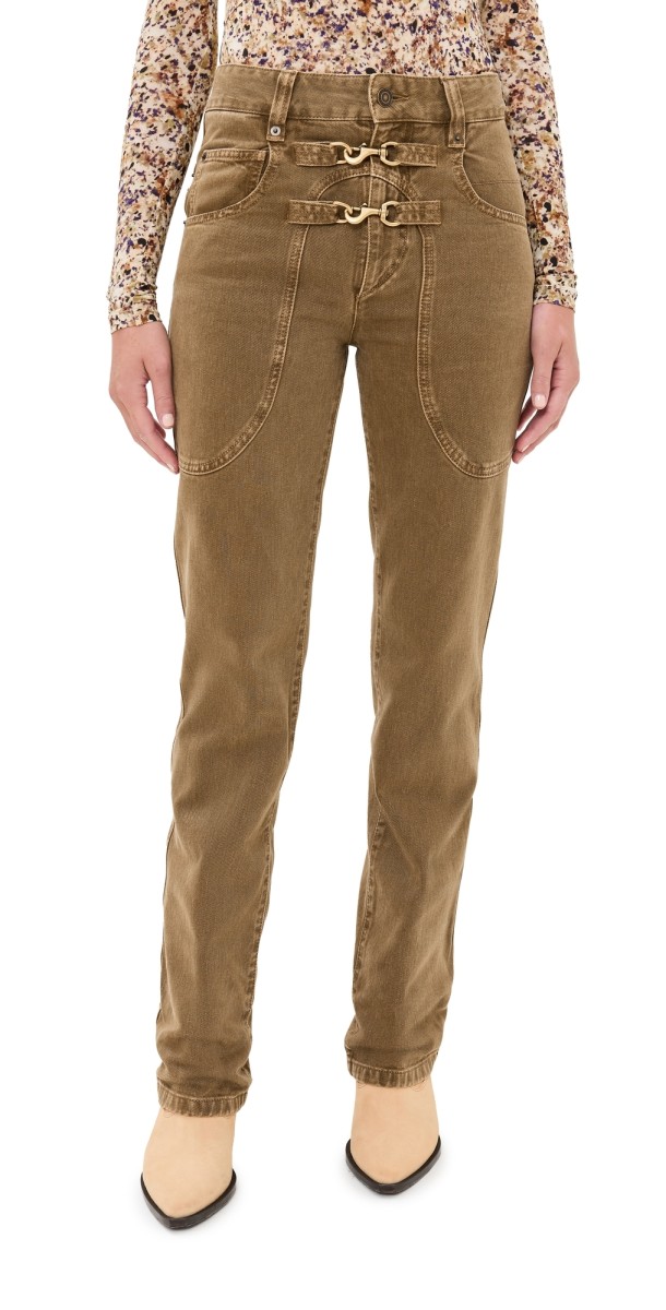 Isabel Marant Brinley Jeans Bronze