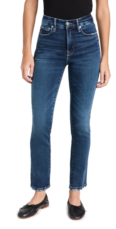 Good American Good Legs Straight Jeans indigo511