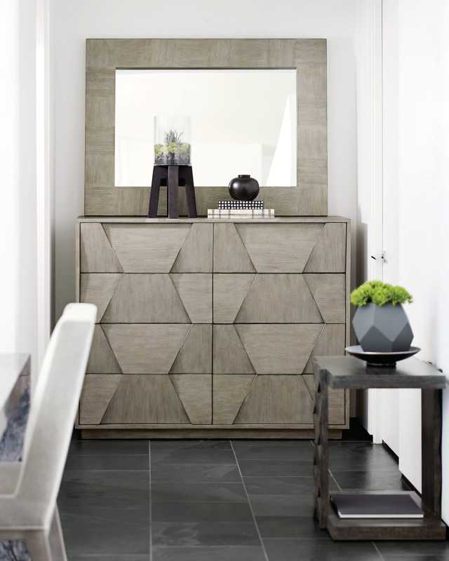 Linea Dimensional 8-Drawer Dresser