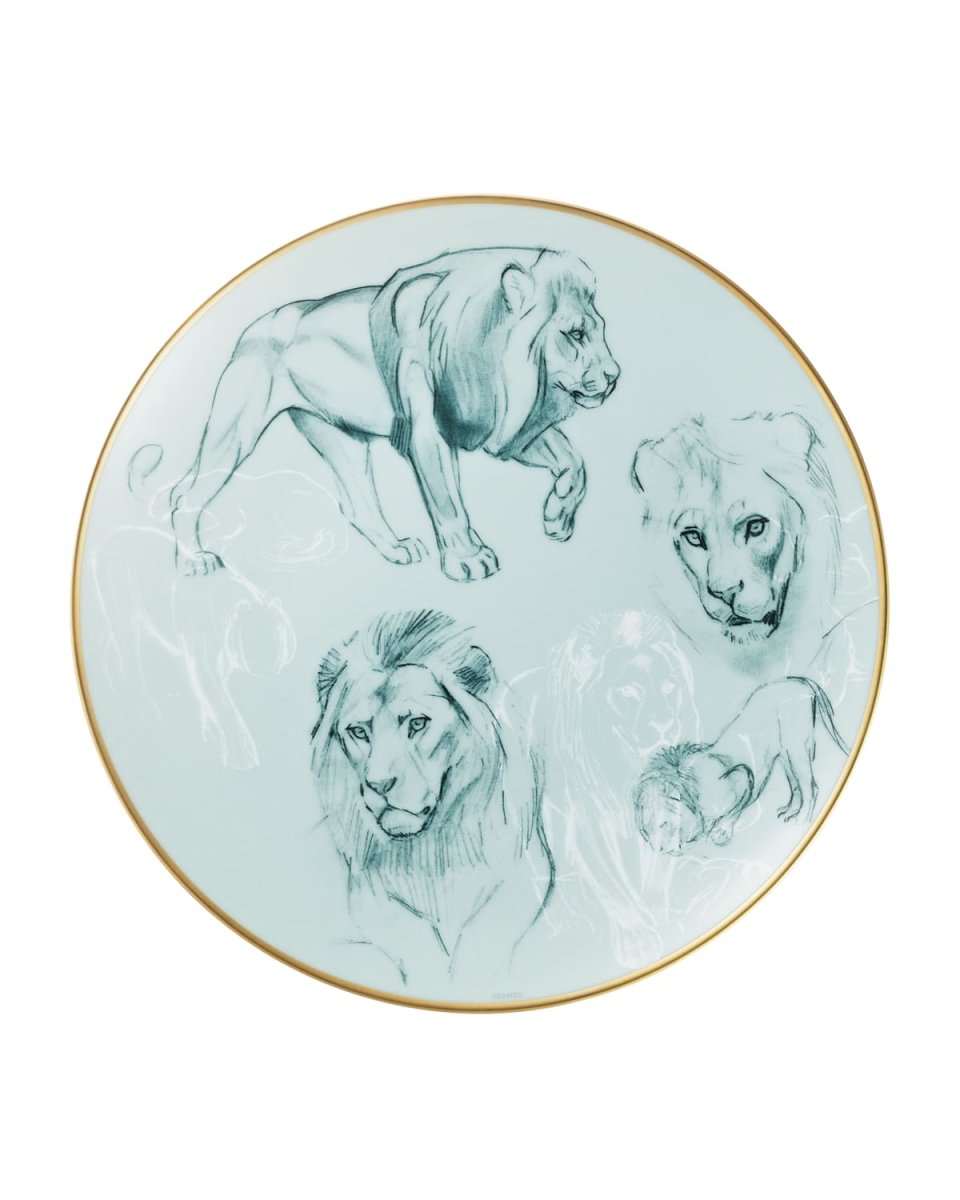 Carnets d'Equateur Lions Salad Plate