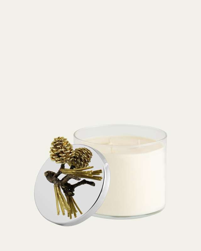 Pine Cone Candle