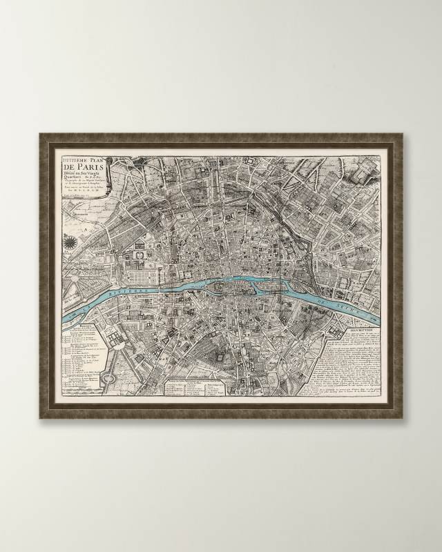 Map of Paris