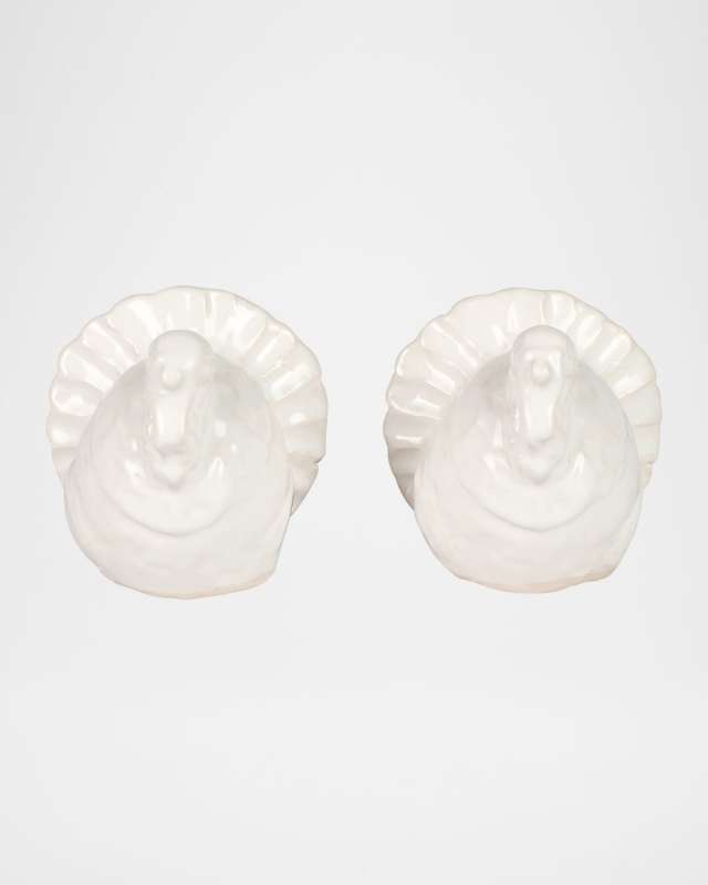 Pietra Tacchino Figural Salt and Pepper Shaker Set