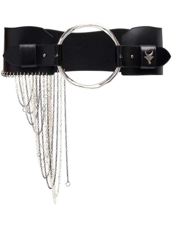 chain-fringe detail belt