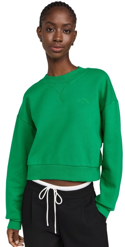 The Upside Drifter Dominique Crew Sweatshirt Green