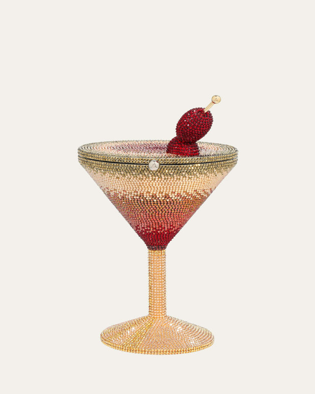 Martini Manhattan Crystal Minaudiere