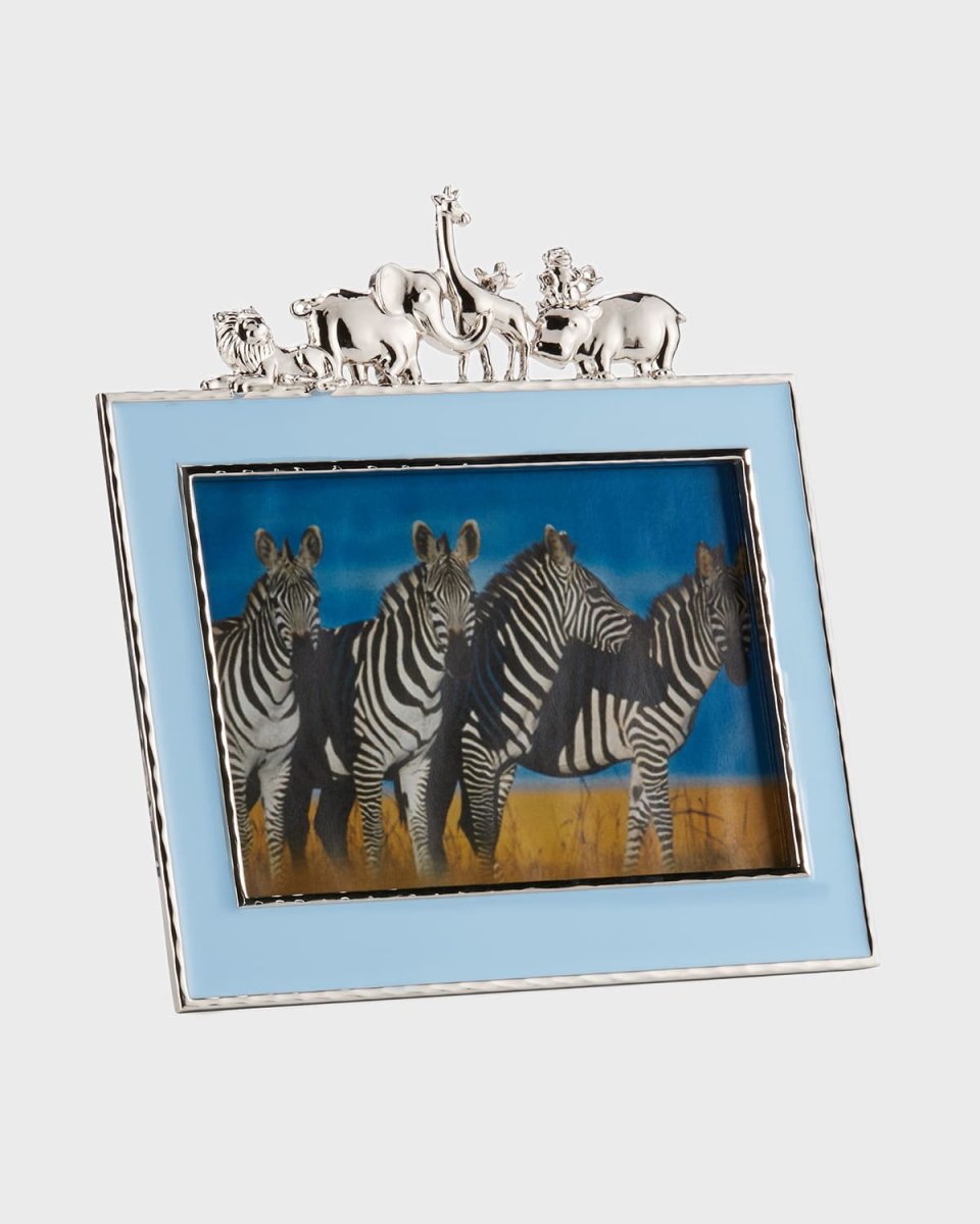 Boy's Animals Picture Frame, 5" x 7"