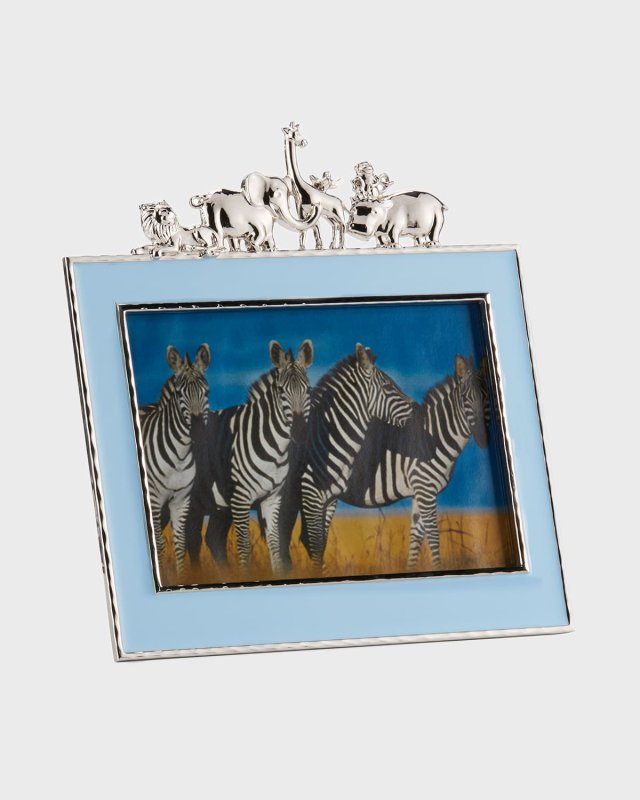 Boy's Animals Picture Frame, 5" x 7"