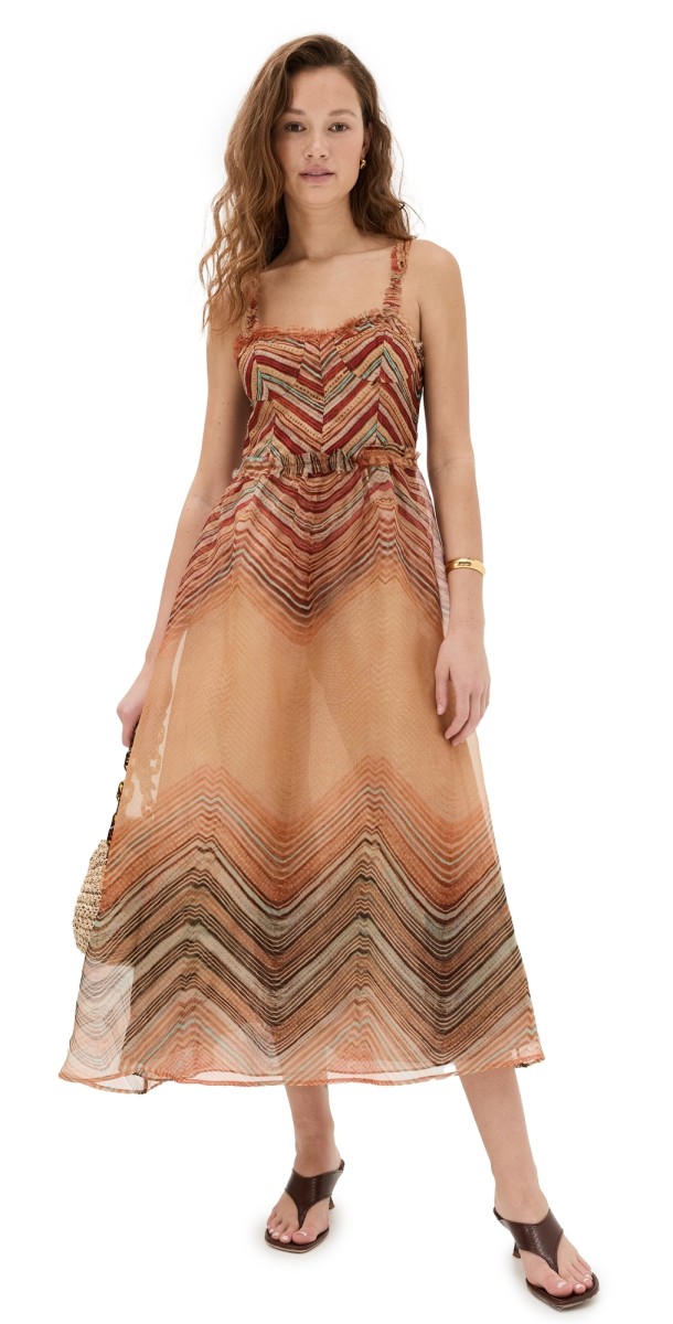Ulla Johnson Gisele Dress Golden Palm