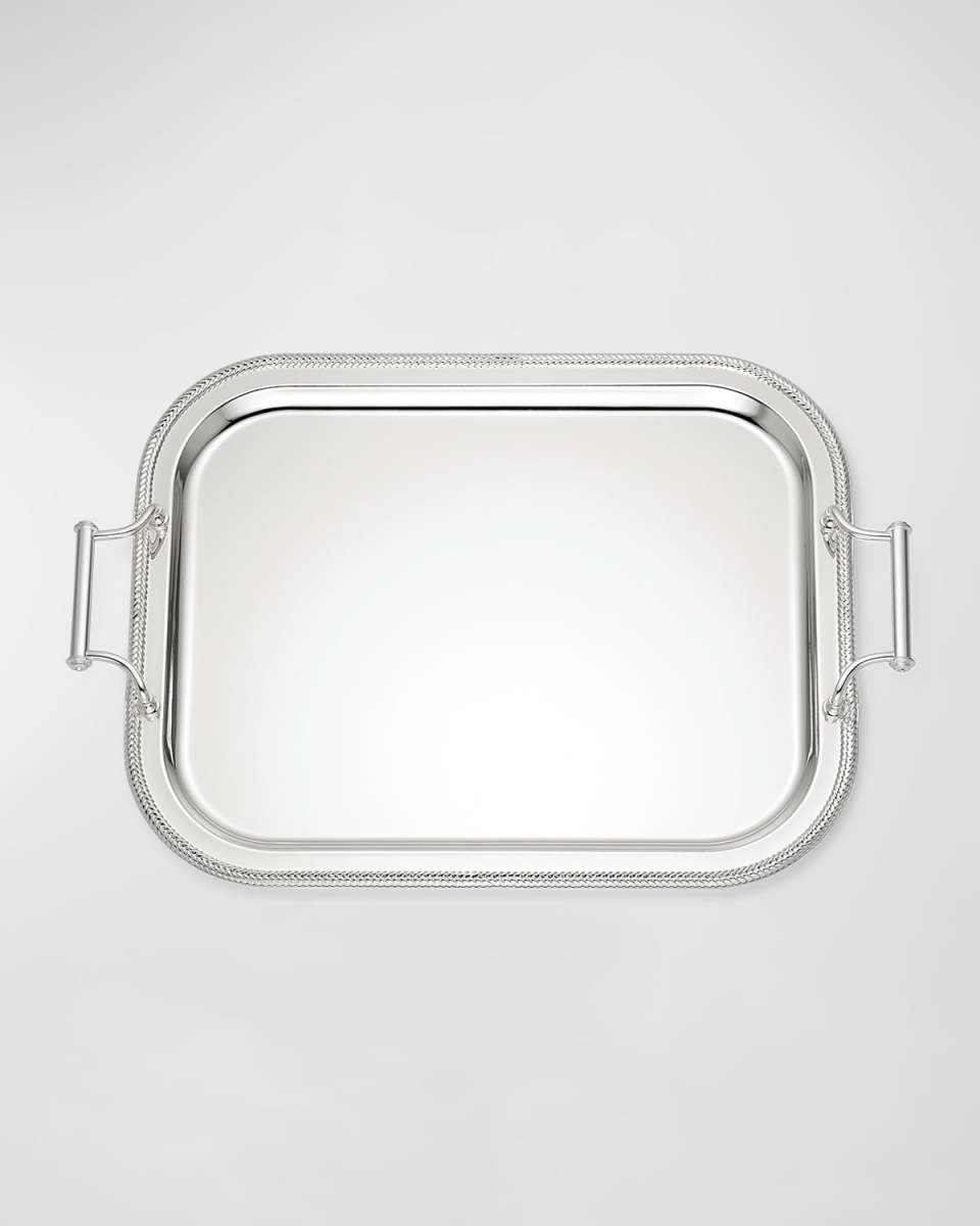 Silverplate Tray with Handles