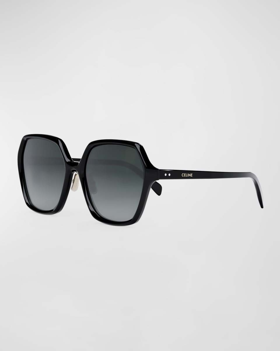 Gradient Acetate Butterfly Sunglasses